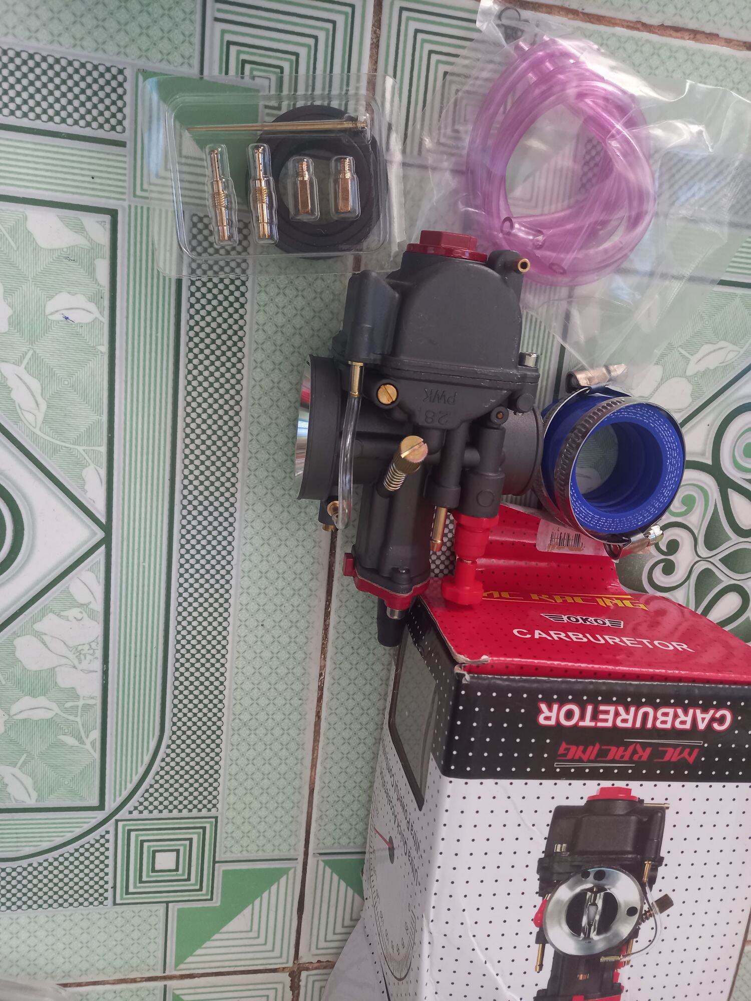 Bình xăng oko ga dẹp họng 28mm