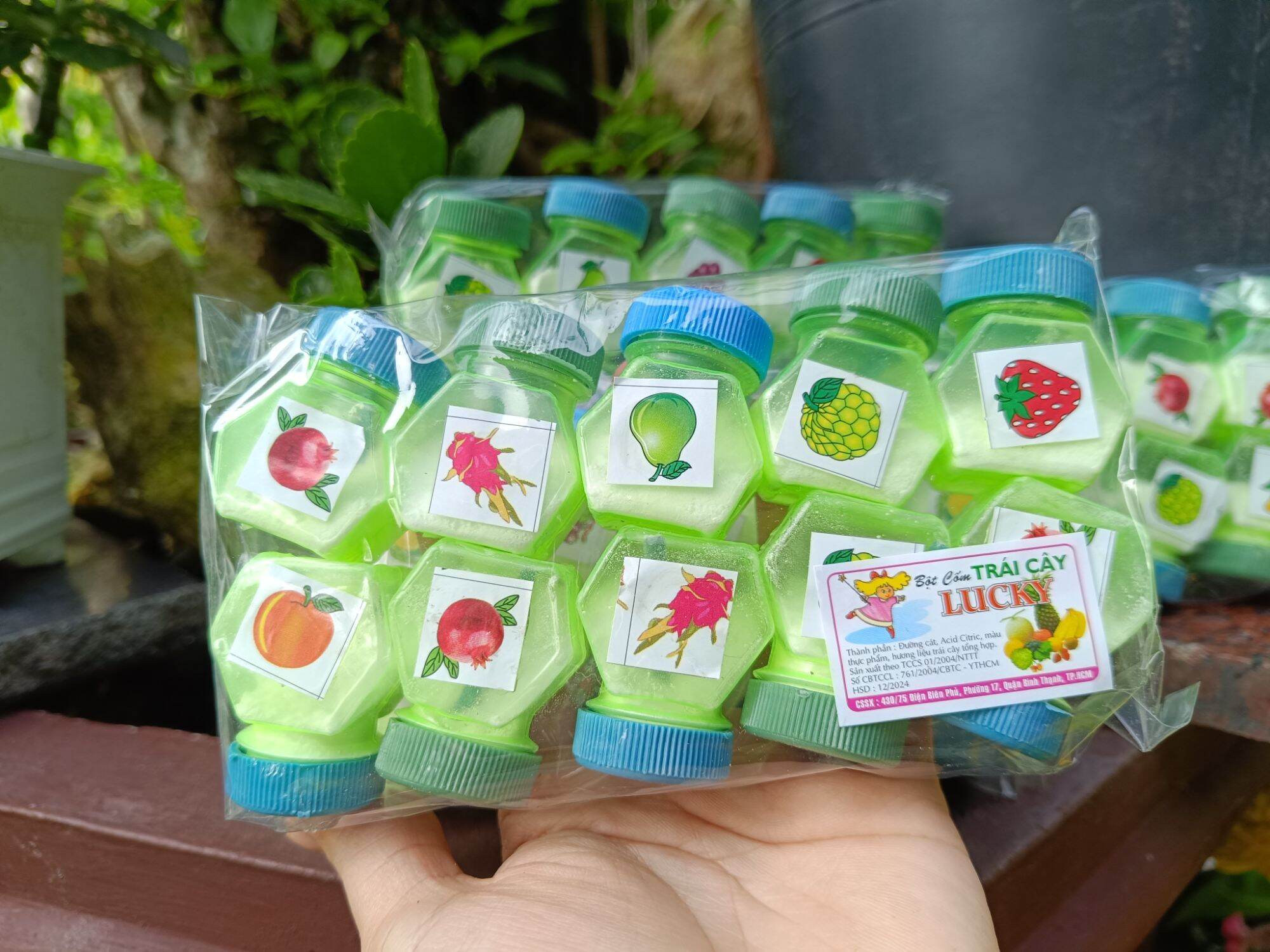 Bột cốm trái cây tuổi thơ Lốc 10 hủ