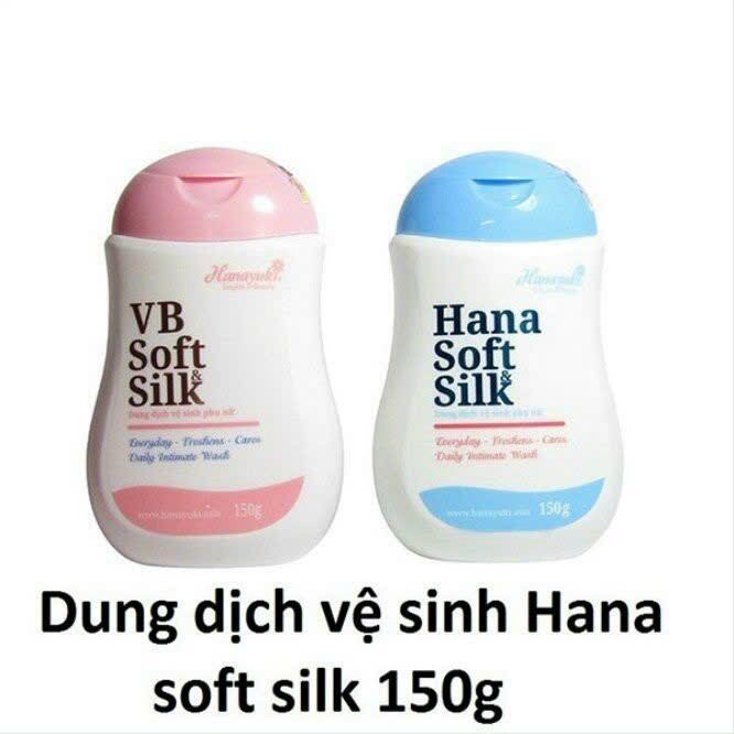 Dung Dich Vệ Sinh Phụ Nữ Hana Soft Silk 150ml