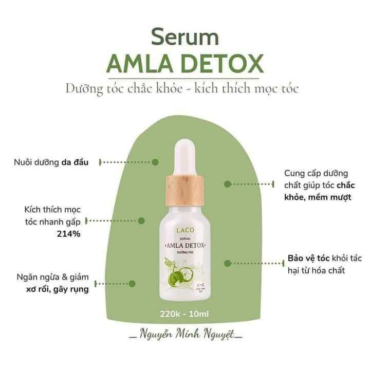 Serum kích thích mọc tóc amla laco thiên nhiên