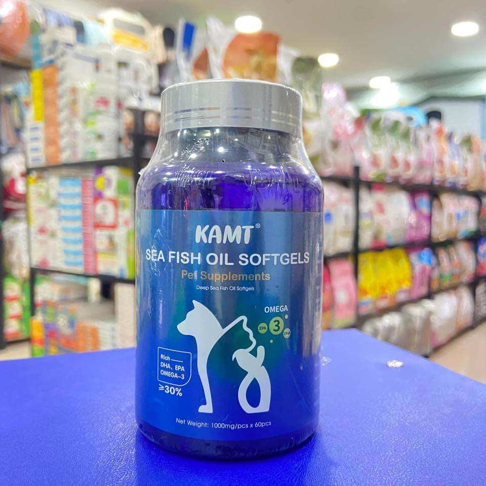 Viên dầu cá Omega chó mèo KAMT