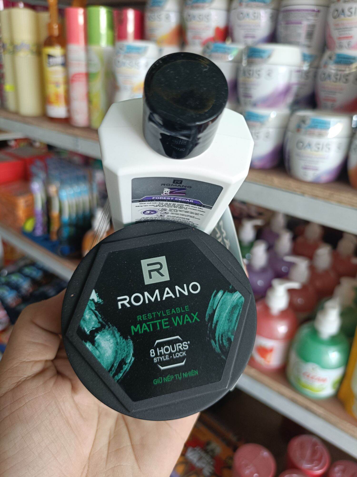 Wax - Sáp Tạo Kiểu Tóc Romano 68g