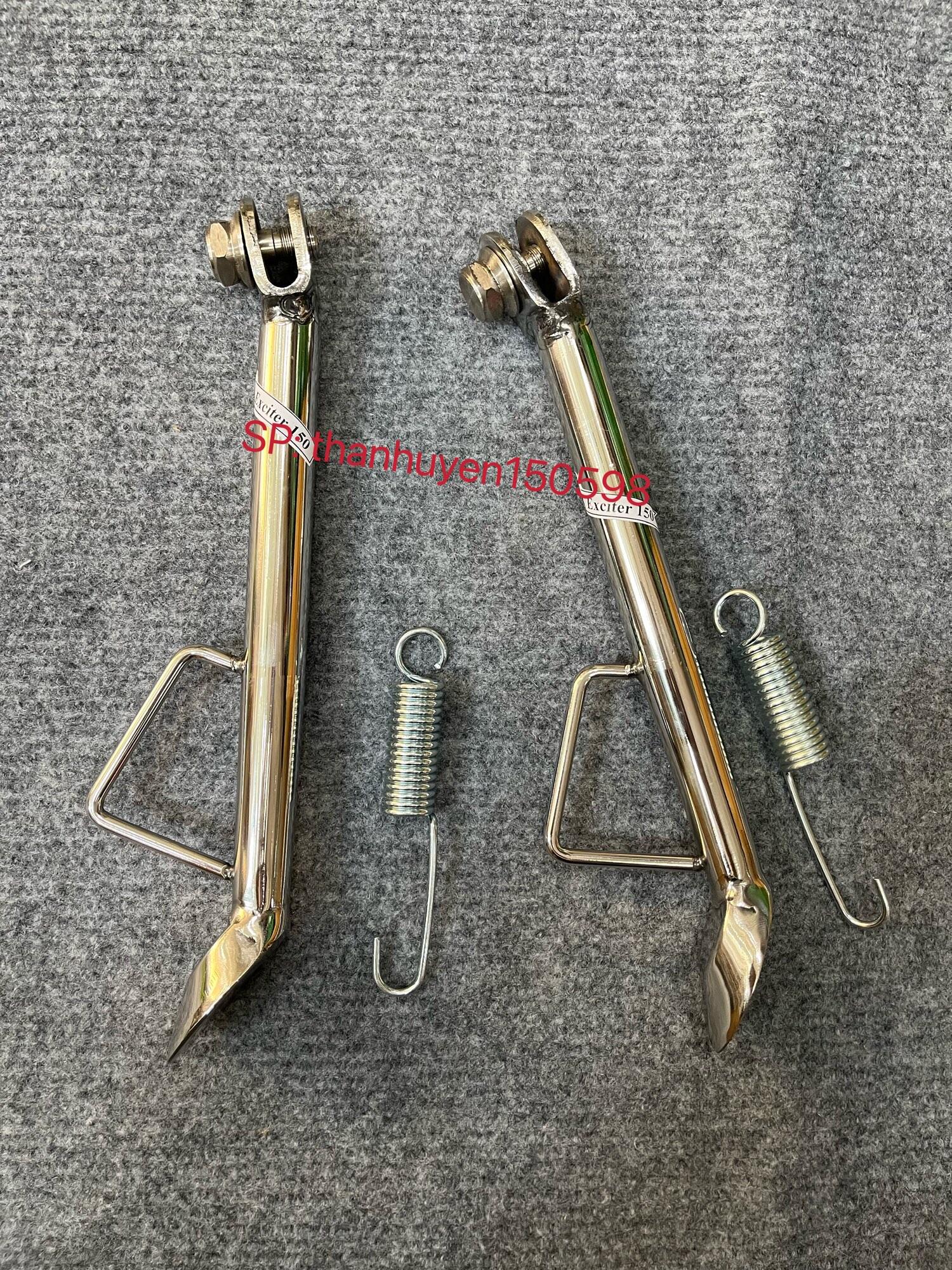 CHỐNG NGHIÊNG INOX 304 XE EXCITER 150( đẹp như hình)