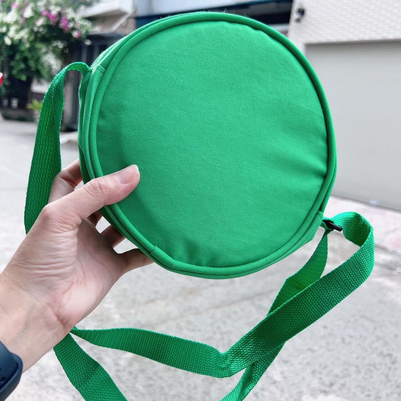 TÚI đeo chéo hình quả bóng milo
