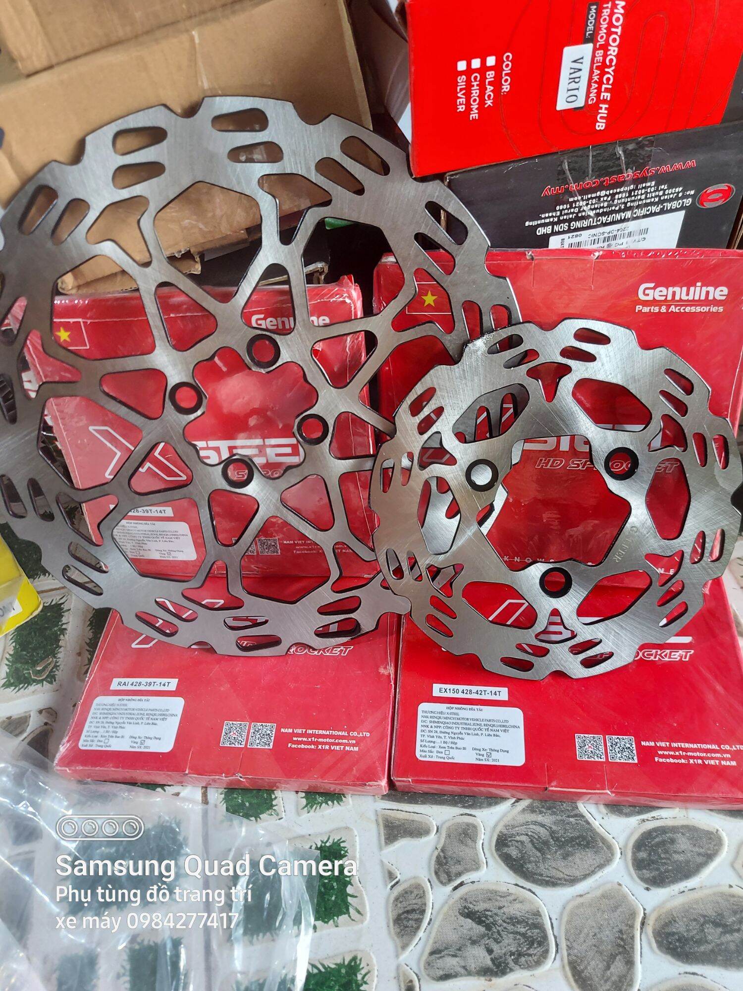cặp đĩa bánh căm xe satria