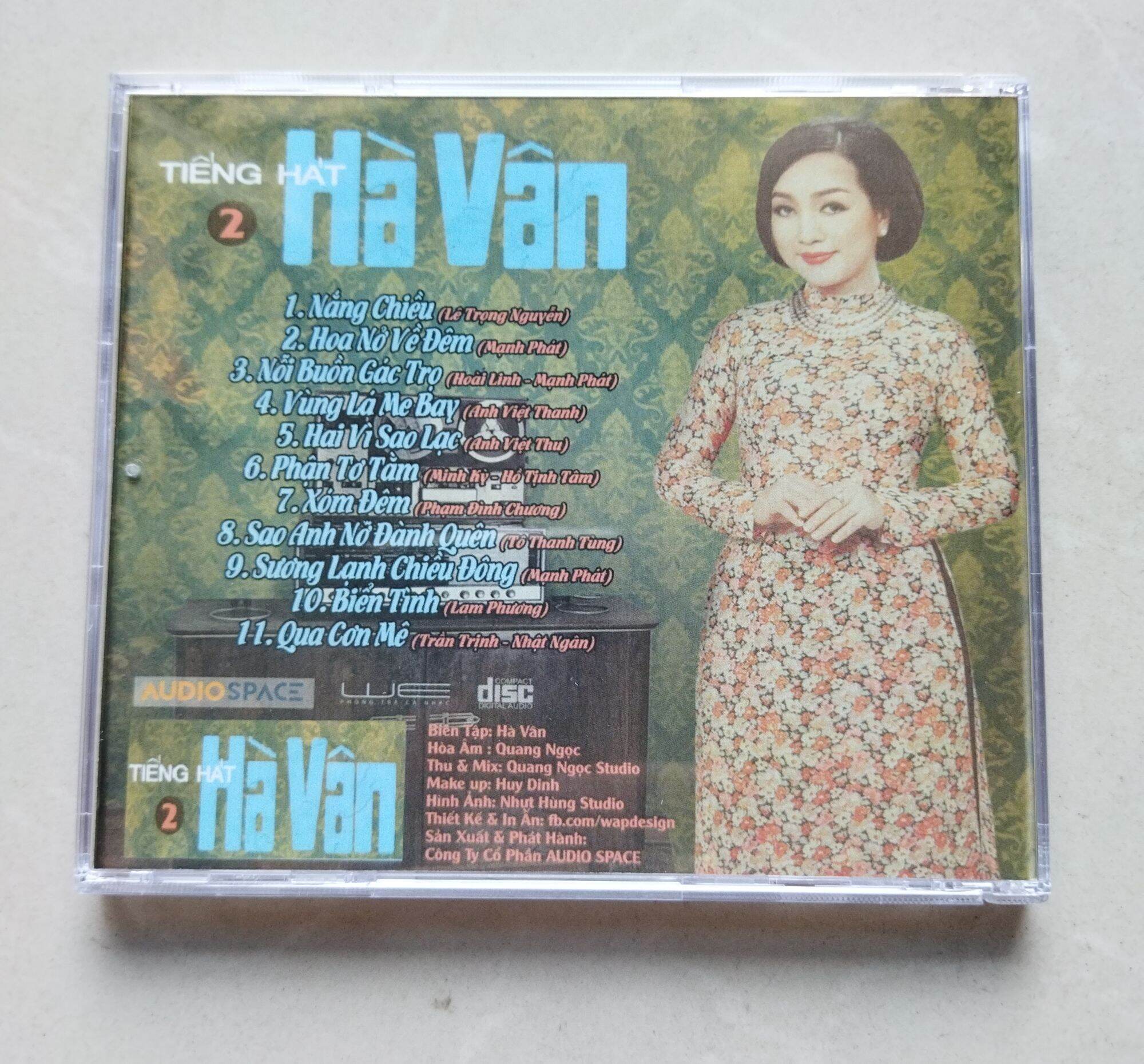 Bộ 3 cd Hà Vân phono