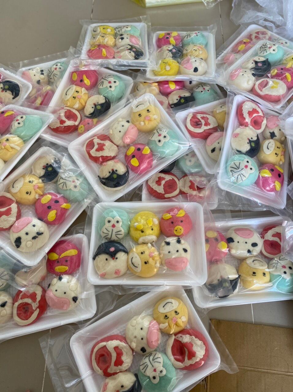 🐮🐔🐣🐱
SET BÁNH BAO HÌNH THÚ 🐷🐮🐔🐣6 Bánh
