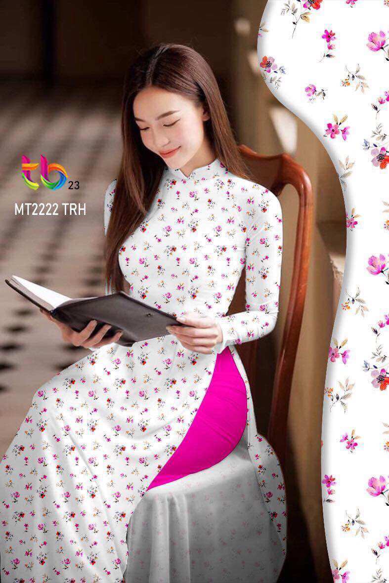 [HCM]Vải áo dài in hoa