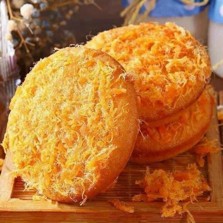 10 chiếc bánh ruốc gấu chà bông