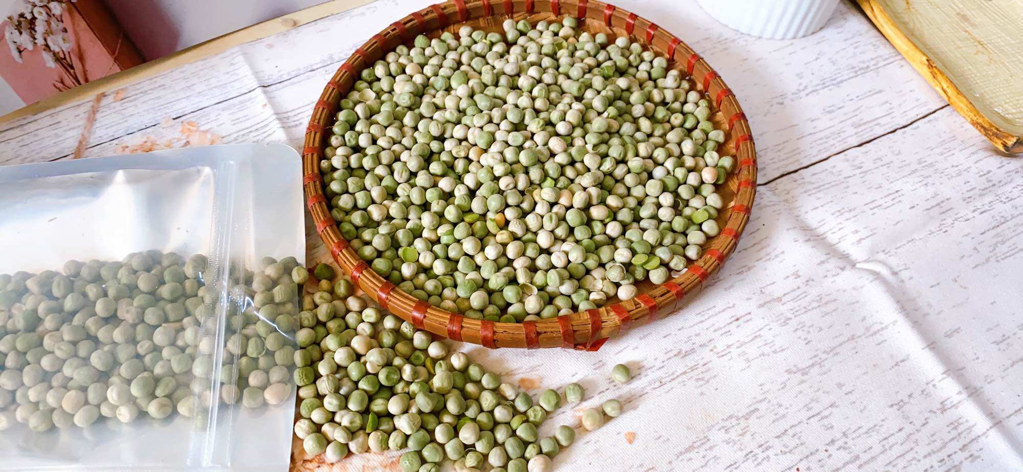 500G Đậu hà lan hữu cơ làm sữa