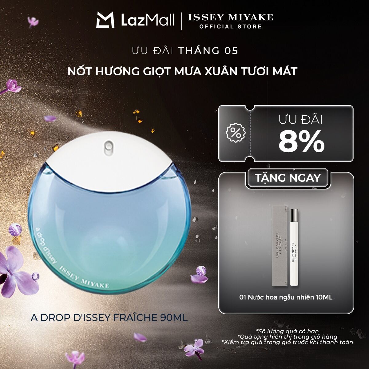 Nước hoa nữ Issey Miyake A Drop D'Issey Eau De Parfum Fraiche 90ml