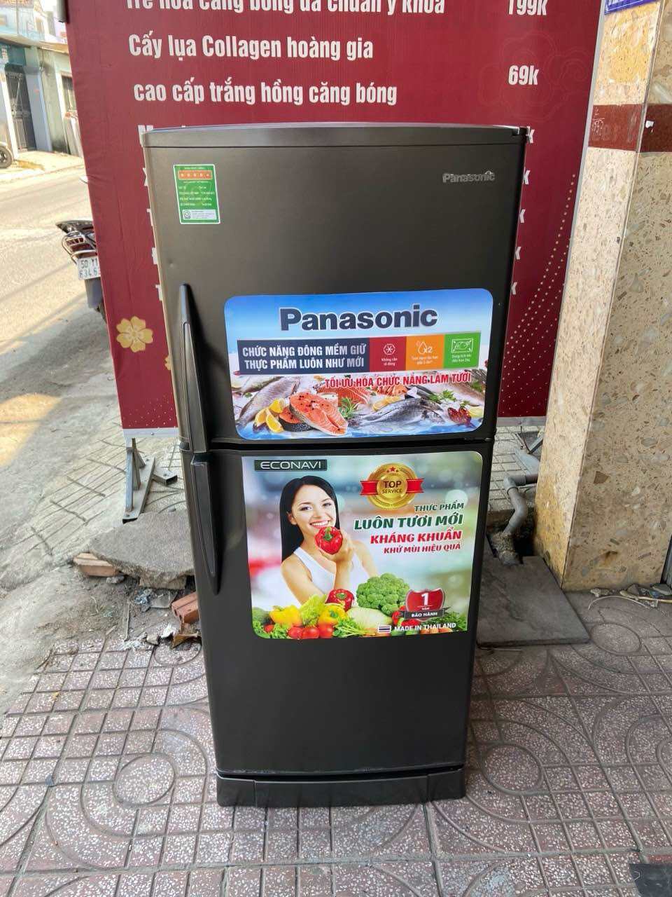 Tủ lạnh Panasonic 160l đã qua sử dụng [ lh/zl 0966717185 ] để đặt hàng nhanh chóng