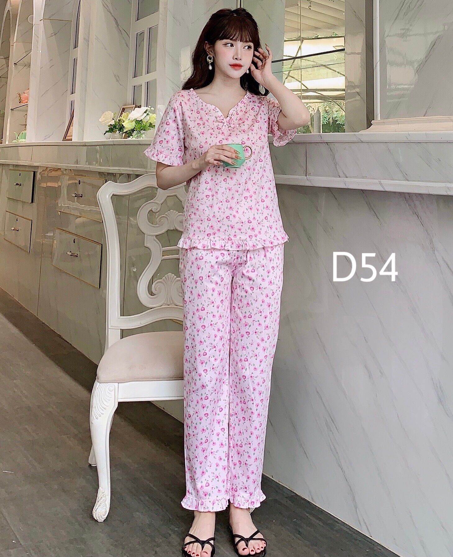 Đồ bộ nữ vải kate