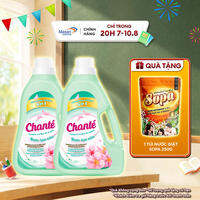 Combo 2 Nước lau sàn Chanté hương hoa Anh Đào chai 3.2kg