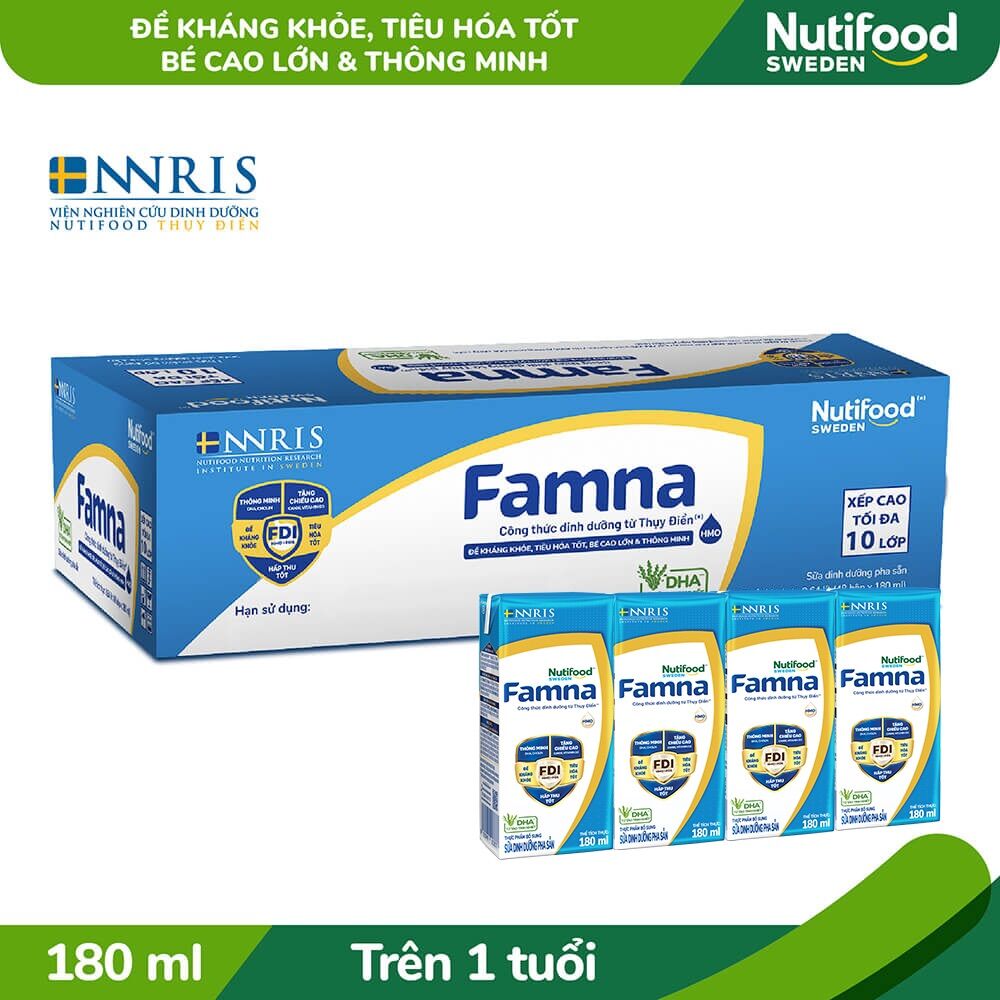 Sữa Pha Sẵn Famna 180ml