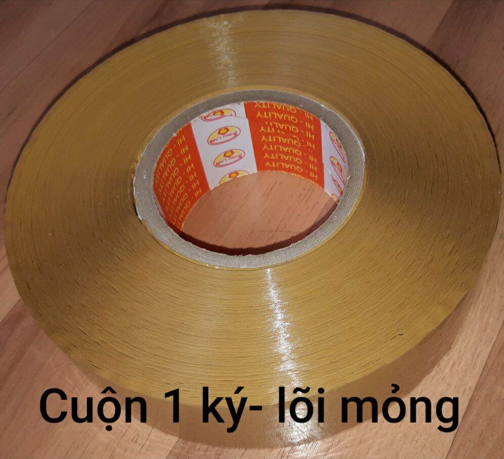 1 cuộn băng keo trong 1kg lõi mỏng băng keo siêu dính