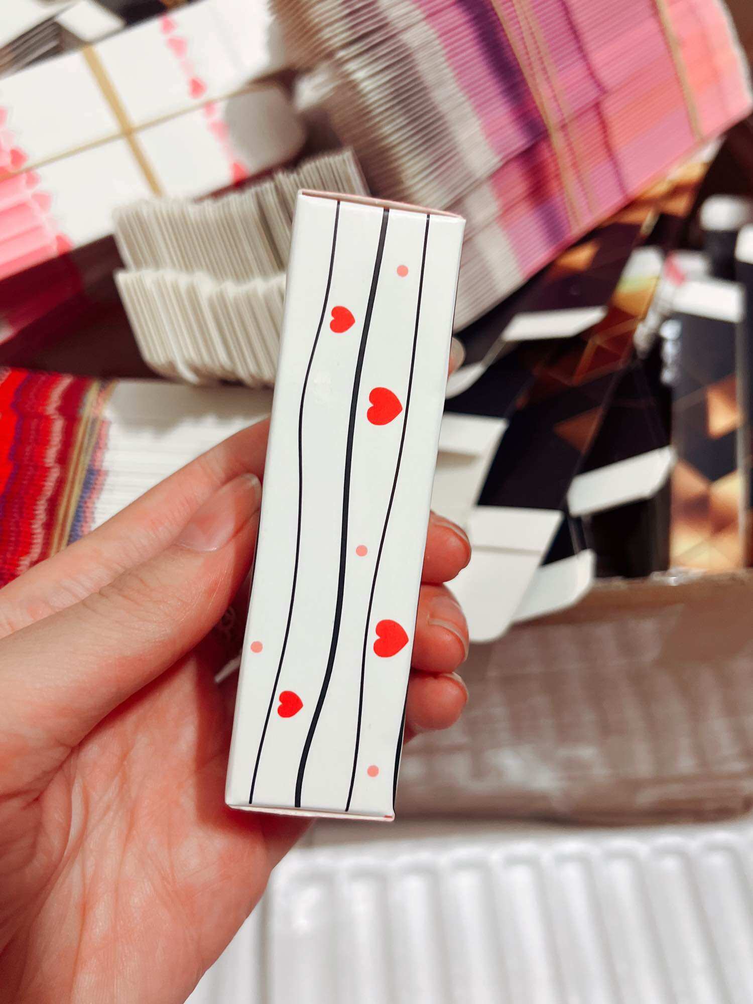 5 Hộp giấy đựng son sáp _ nguyên liệu làm mỹ phẩm handmade