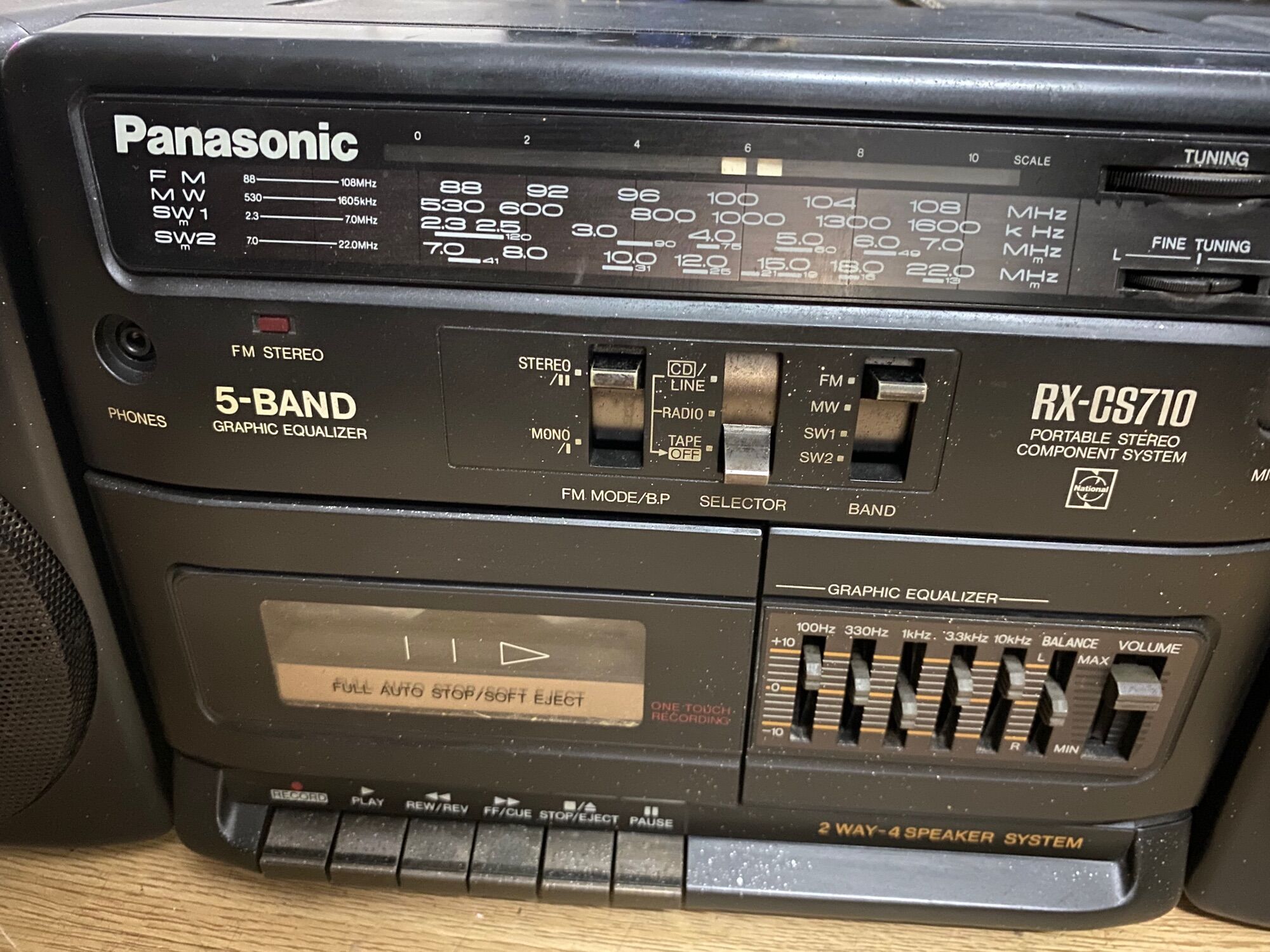 Radio cassette Panasonic