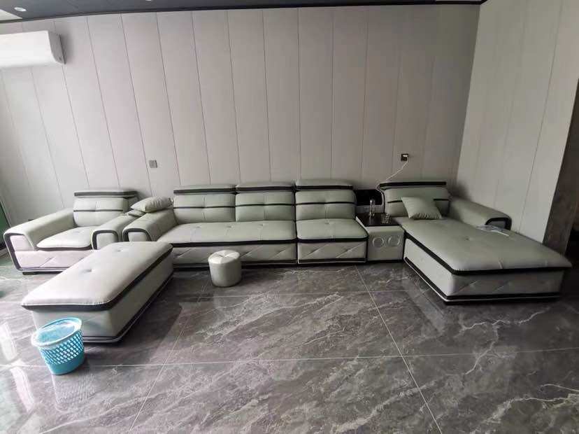 Sofa Góc Da cao cấp cho phòng khách
