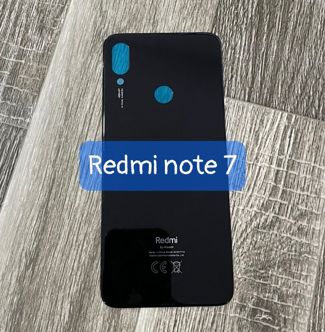 kính lưng xiaomi Redmi note 7 / note 7 pro lắp chung