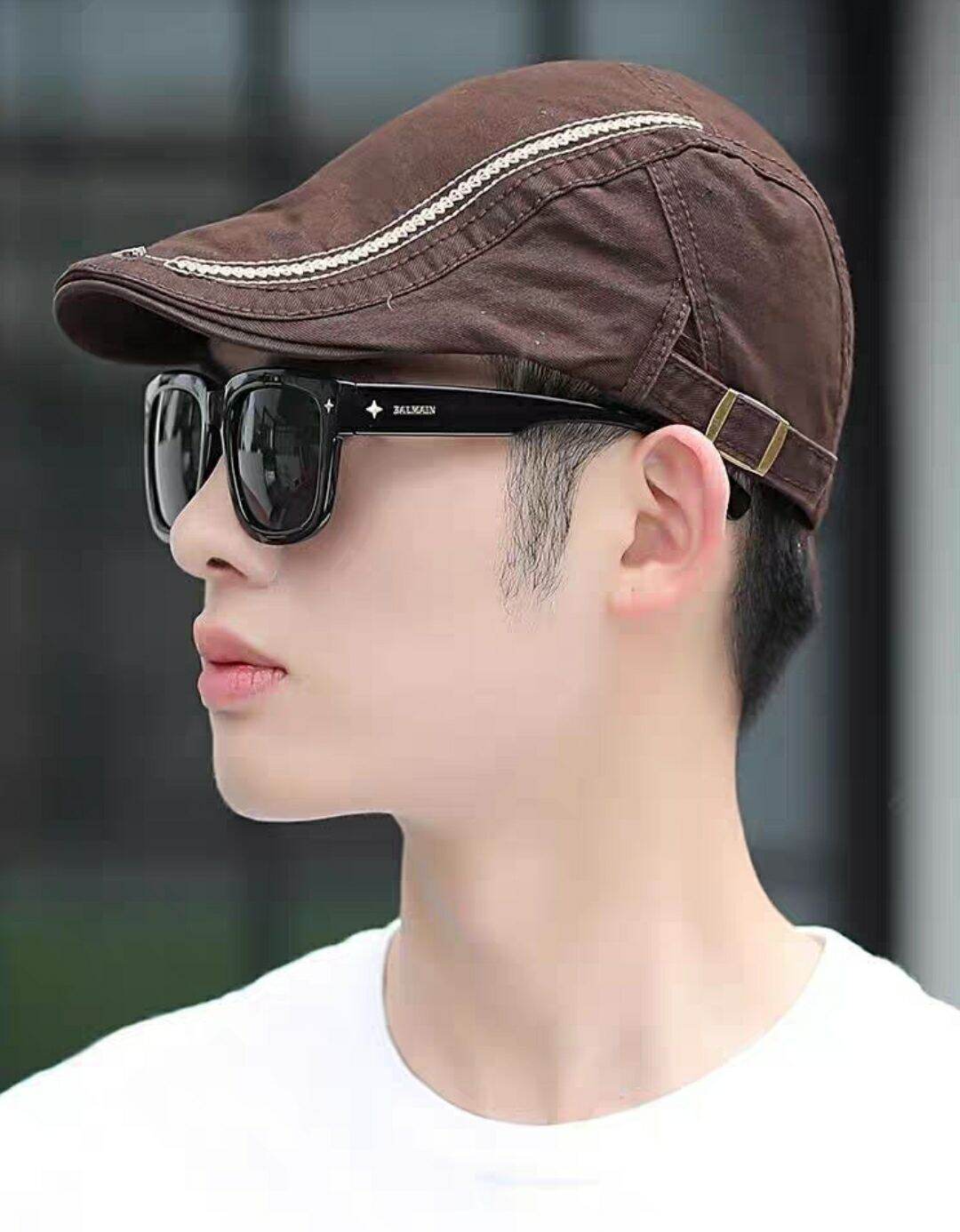 Nón bere nam nữ mũ beret lưỡi trai mũ nồi thời trang Hàn Quốc