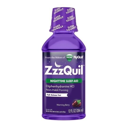 Siro ZzzQuil Nighttime Sleep Aid 354ML ( DAYQUIL NYQUIL )