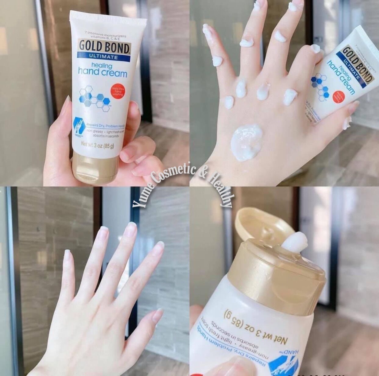 [HCM][Có bill]Kem dưỡng da tay Gold bond 85gr
