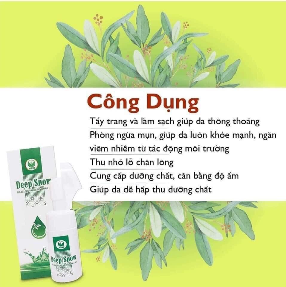 Sữa Rửa Mặt Deep Snow