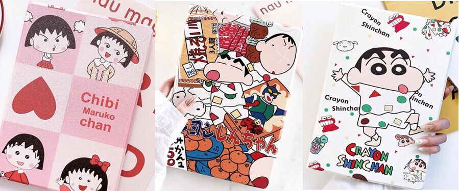 Bao da ipad gen 9 10.2 2021 hoạt hình chibi