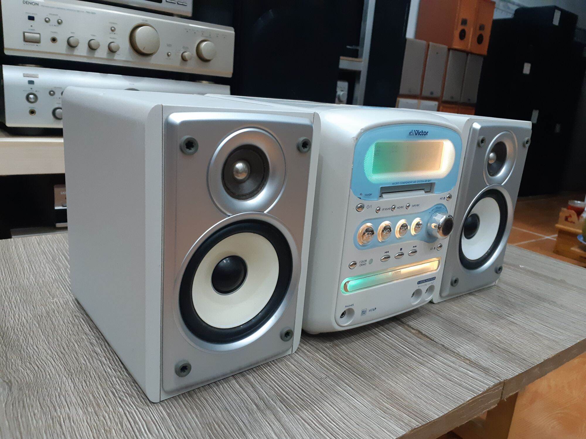 Dàn mini Victor QX1 Nhật bãi nguyên rin