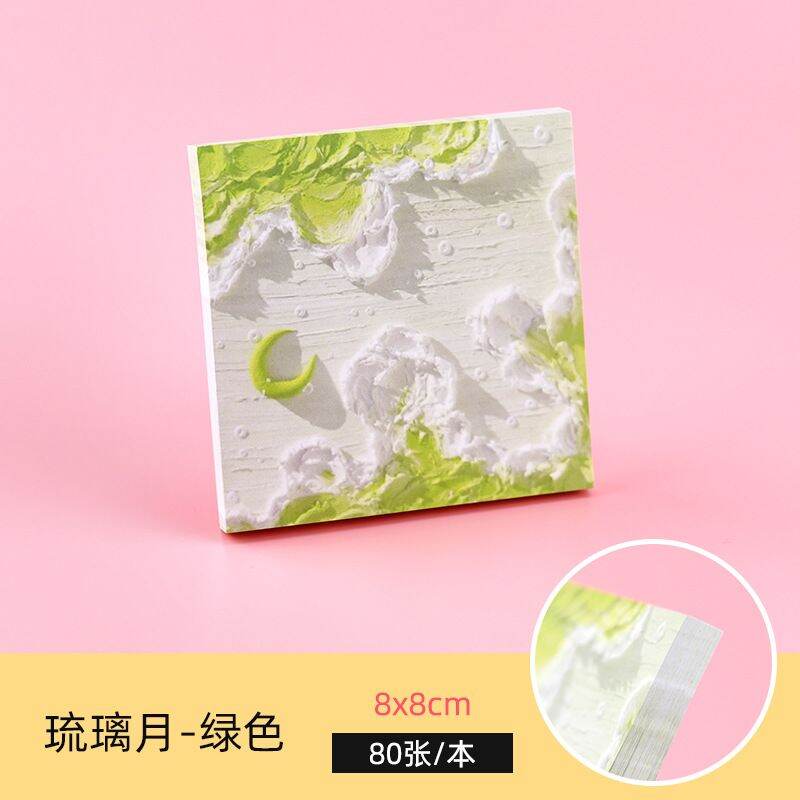 Giấy note ghi chú 3d hình mặt trăng