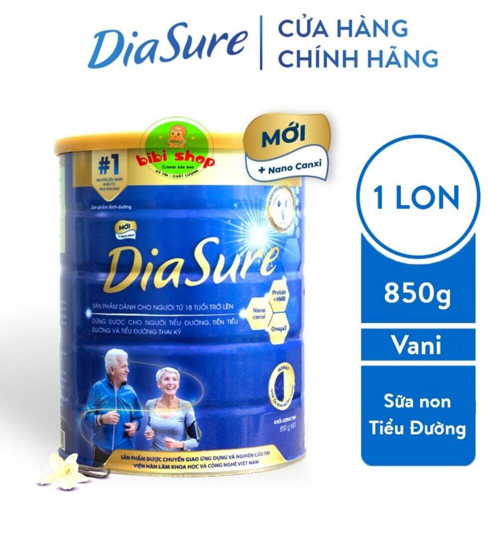 Sữa Diasure 850gr mẫu mới  sữa non Diasure