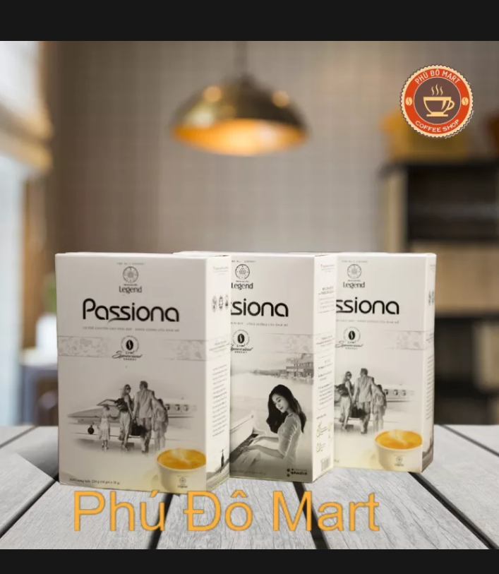 Cà phê sữa Legend Passiona 4in1 sành độ phái đẹp.