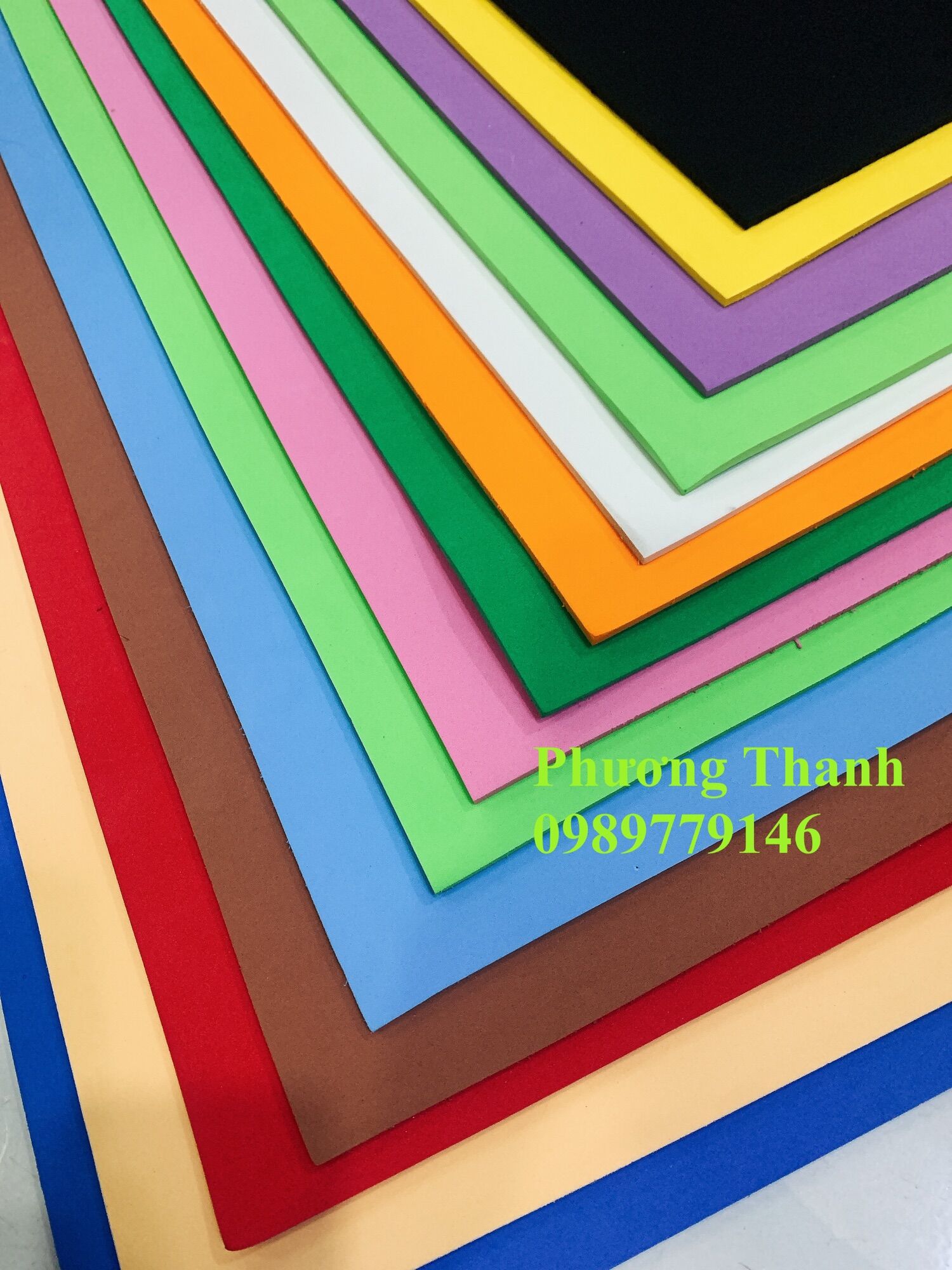 Xốp dẻo,xốp bitis 3li, khổ 50x80cm