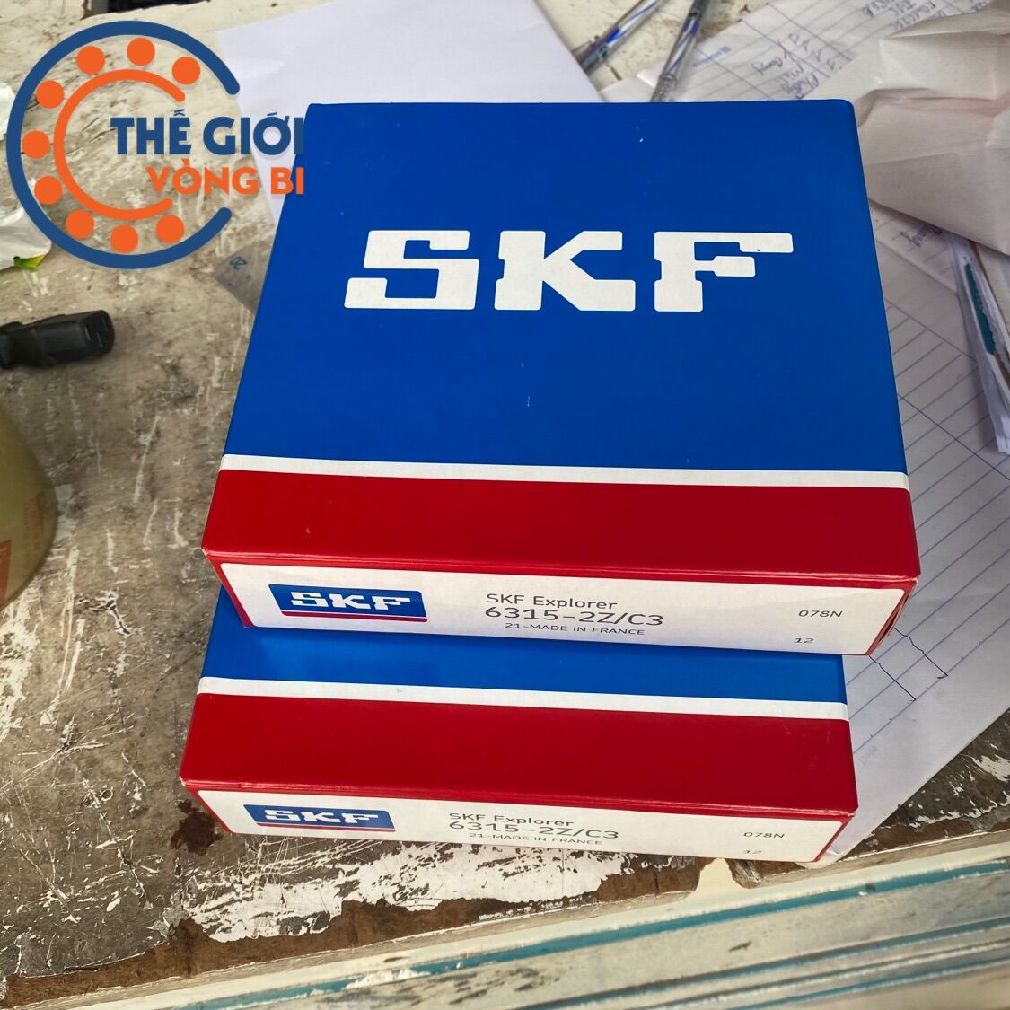Vòng bi bạc đạn SKF 6315