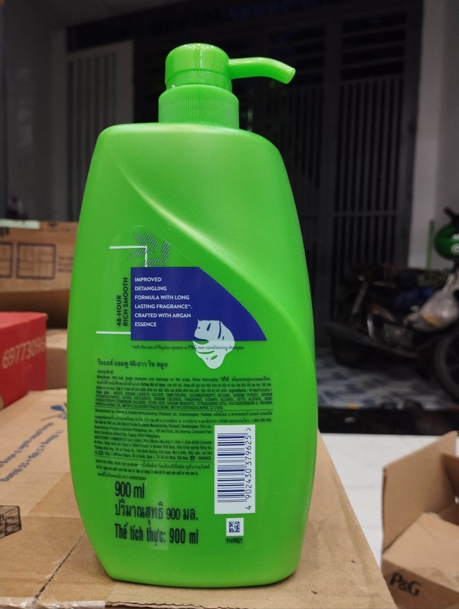Dầu gội đầu Rejoice 3in1 900ml