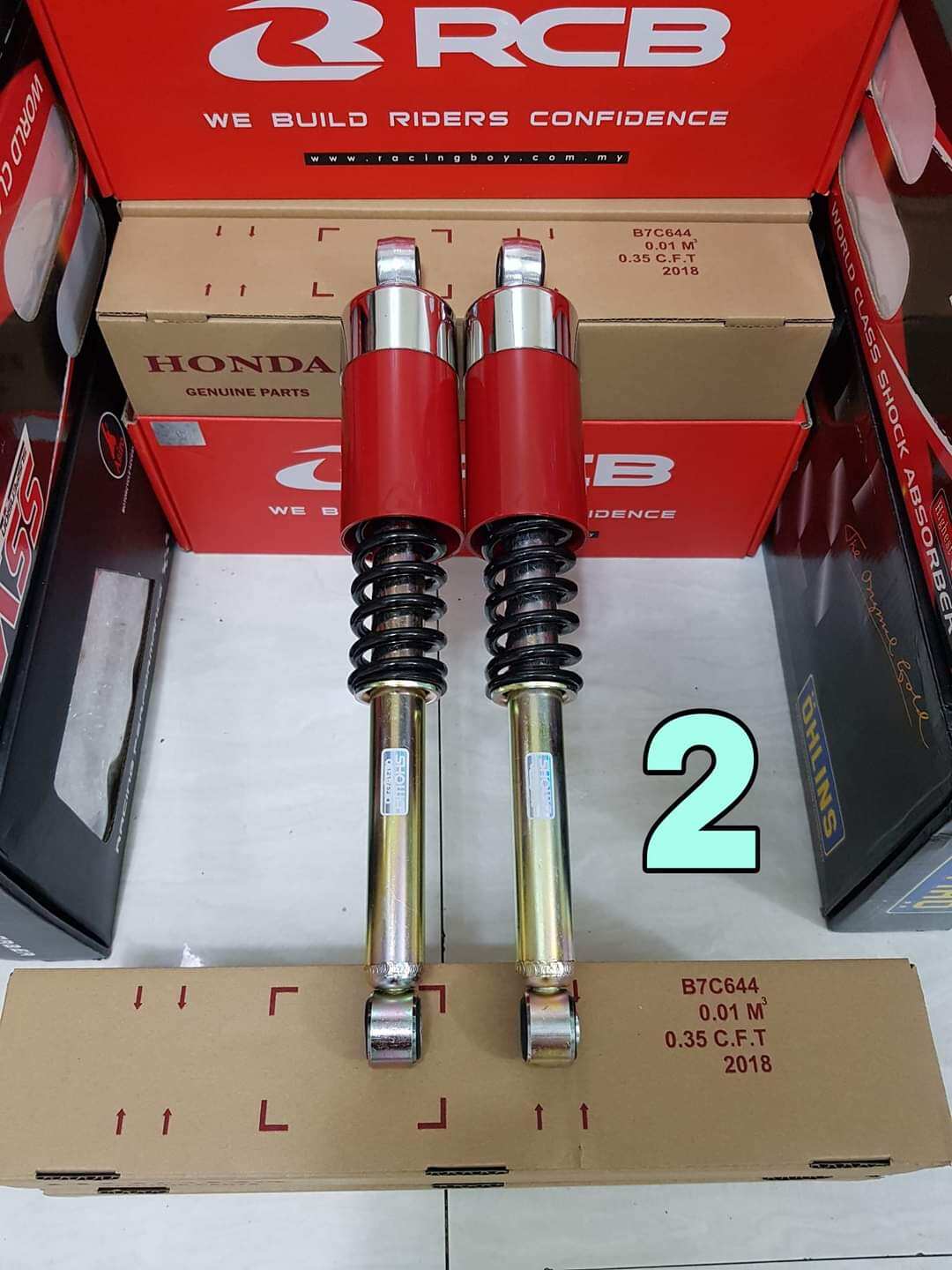 Phuộc md. chụp xi bóng. hàng đẹp. hàng chất lượng ..gắn các loại xe. wave. dream. future. cúp. 67...