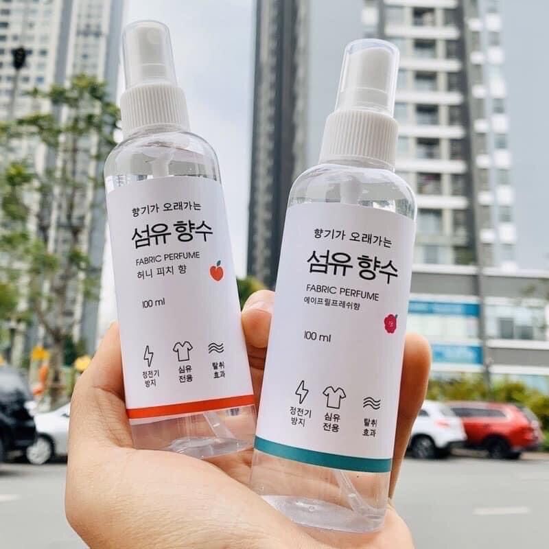 Xịt thơm quần áo Hàn Quốc