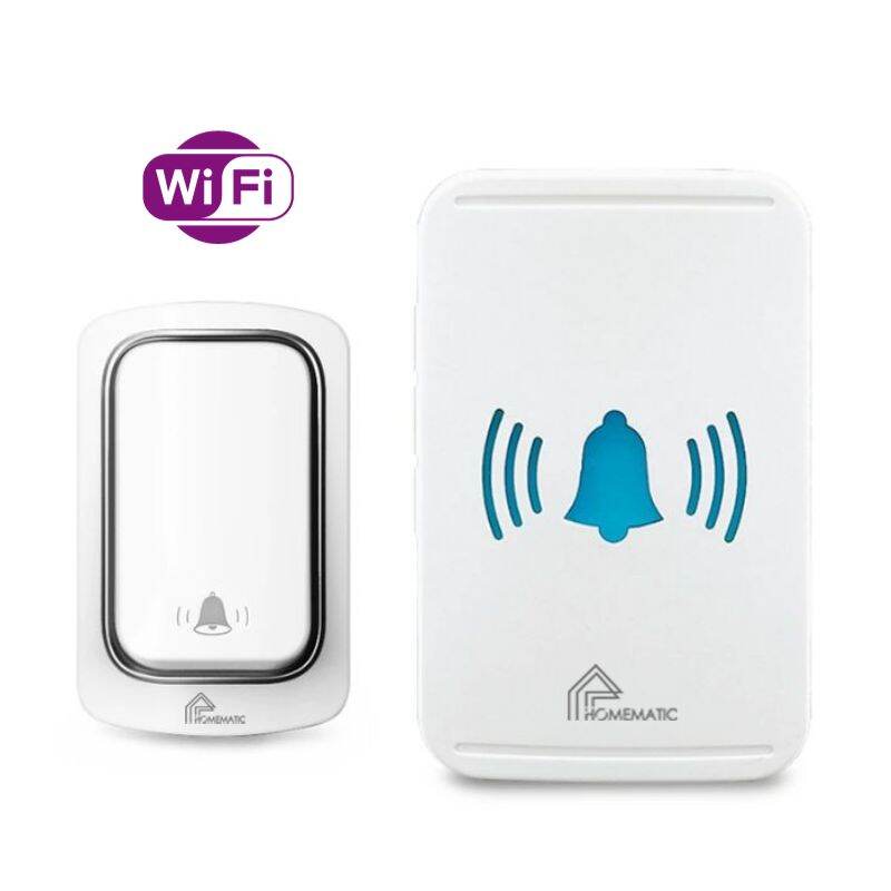 Chuông Cửa Thông Minh Wifi Không Dùng Pin Homematic ML001. 