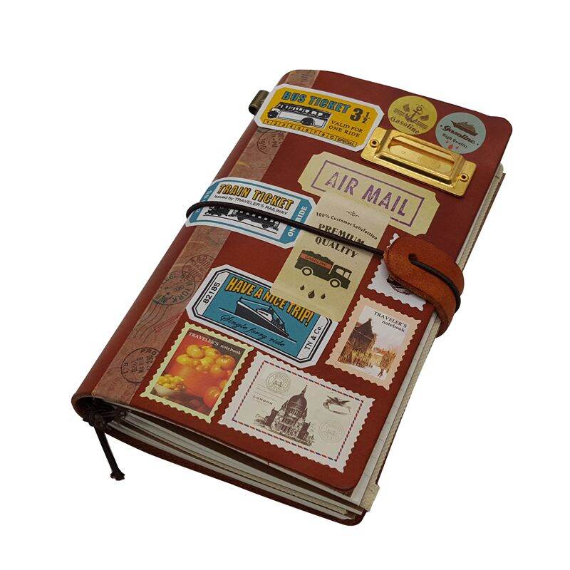 Leather Travel Journal Notebook Giá 179,000 Đồng*Miễn phí vận chuyển