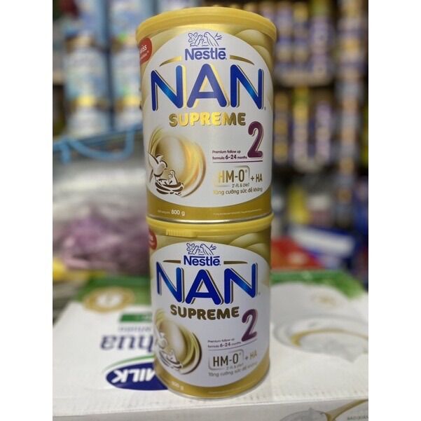 Sữa bột nestlé nan supreme 2 - hộp 800g