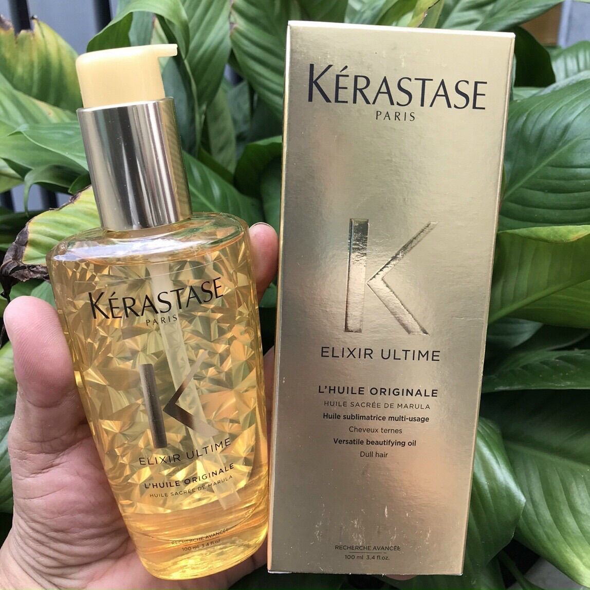 Tinh dầu dưỡng tóc kerastase elixir ultime original 100ml
