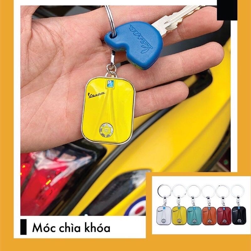 Móc khoá vespa cao cấp