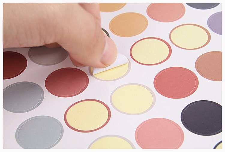 Tấm 48 miếng sticker Dot (DS4)