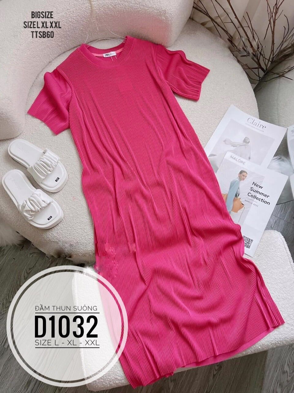 Bigsize 60- 90kg ĐẦM THUN SUÔNG