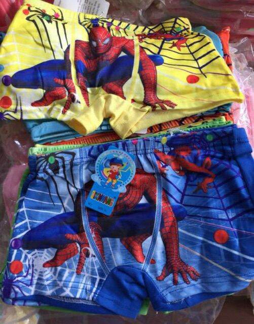 COMBO 10 QUẦN ĐÙI SIÊU NHÂN CHO BÉ TRAI.(Sai L -XL-2XL-3XL)
