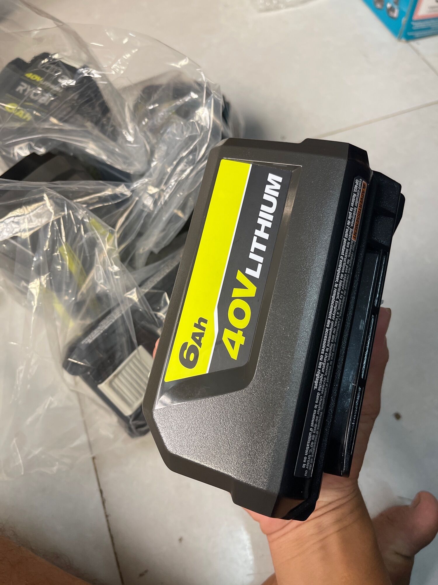 [HCM]pin ryobi 36v