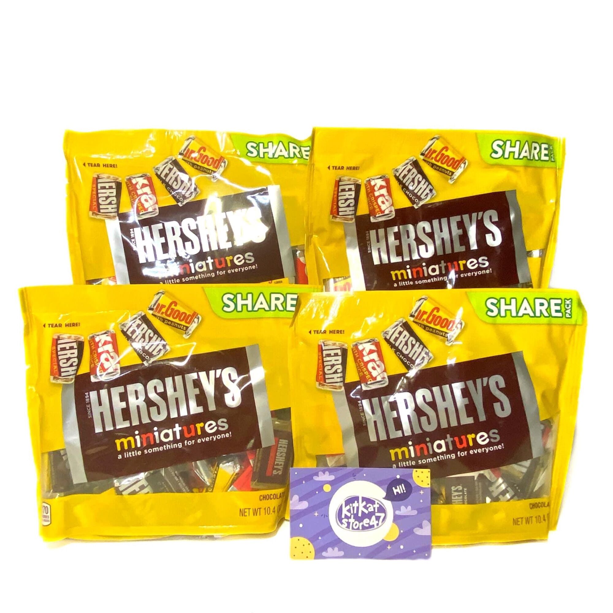 Socola hershey’s minitures của mỹ 294gr