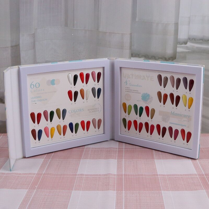 Sổ mẫu 60m, 80m phụ kiện nail