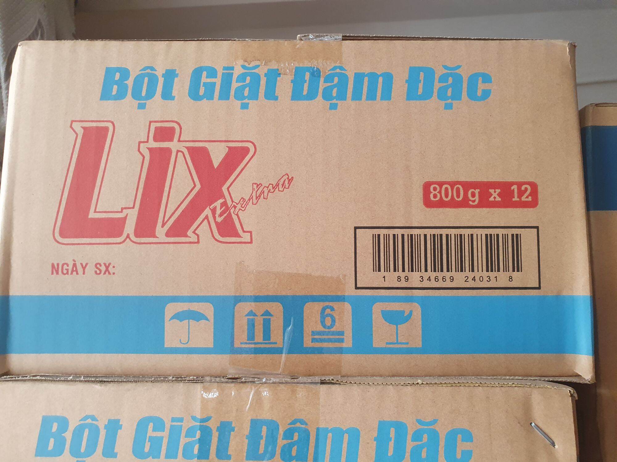 bột giặt lix Hương nước hoa  800g